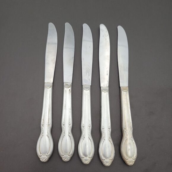 Rogers Bros International Silverplate Set 5 Knives 1959 REFLECTION 1847 - Picture 1 of 3